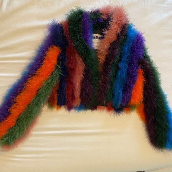 MOSCHINO Couture Milano Feather Jacket - Picture 2 of 8